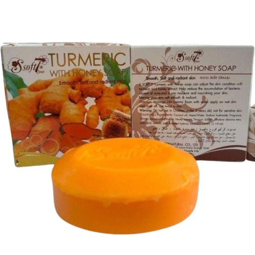 Turmeric With Honey Soap – Brightening & Moisturizing Bar